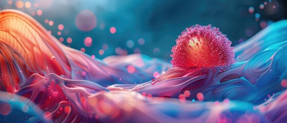 Obraz premium Futurist Fruit Fusion