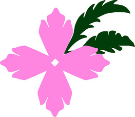 pink flower icon