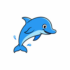 dolphin jumping out of water