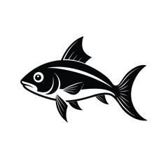Fish  Silhouette Vector Illustration