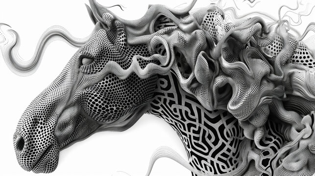illustration, graphics, zentangle
