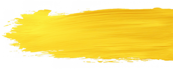 Bold Yellow Paint Stroke