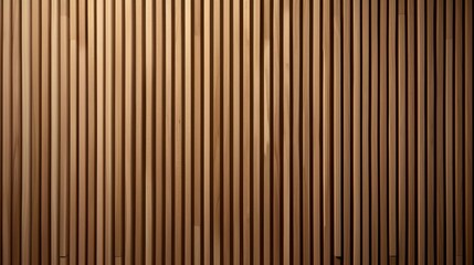 Natural wood paneling with vertical slats for interior design or textured backdrop