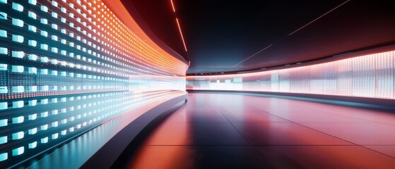 High-tech digital casino lobby, with virtual poker games, interactive advertising displays, and a futuristic, cyber-inspired aesthetic