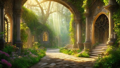 alley in the park