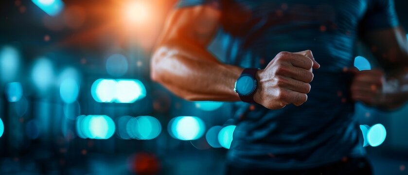 Closeup of muscles during stretching for endurance, Stretching, Physical resilience