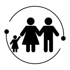 family icon vector illustration