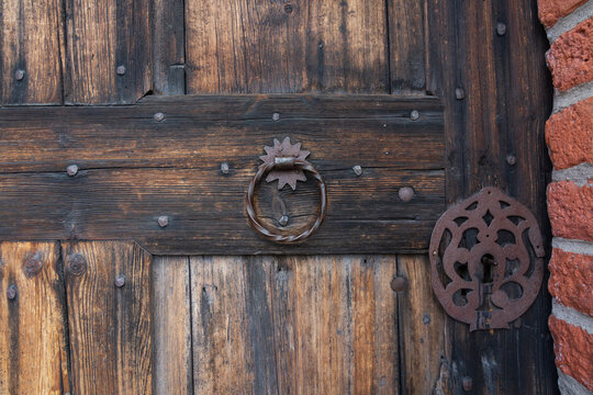 old door handle - Powered by Adobe