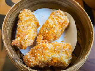 cheese shrimp or udang keju Menu at the restaurant 