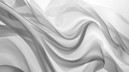 white silk background