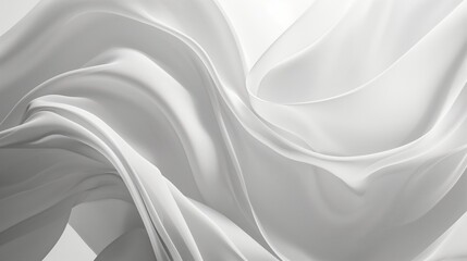 white satin fabric