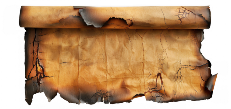 Burnt Edge Parchment Paper