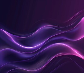 dark purple background glowing soft elements, vaporwave colors, gradient glowing effect