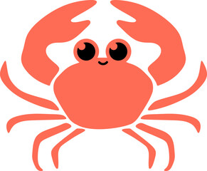 Crab Vector Illustration 