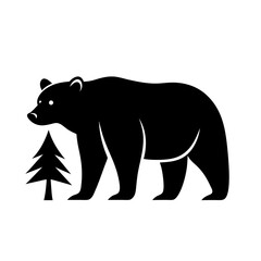 illustration of a bear,tiger, animal, vector, 