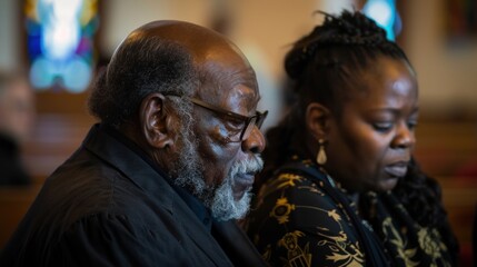 Warm Embrace by African American Pastor
