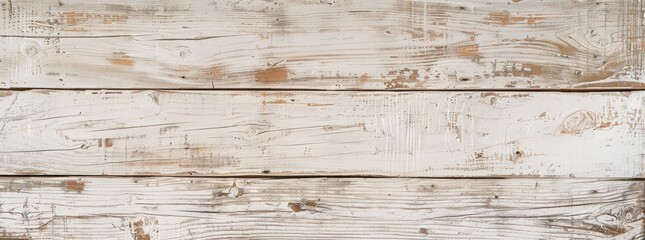 Naklejka premium Whitewashed Wooden Plank Texture