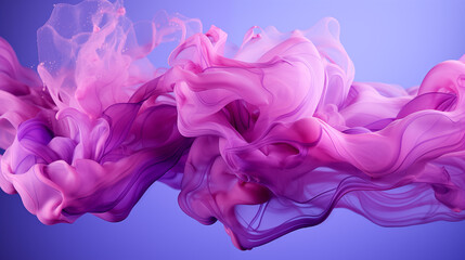 Purple Fluid Paint Drained on Purple Background, Abstract Image, Texture, Pattern Background, Wallpaper, Cover and Screen of Smartphone, Cell Phone, Computer, Laptop, Format 9:16 and 16:9