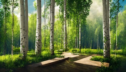 path in the woods