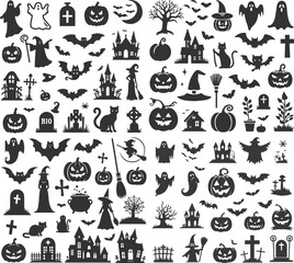 Ultimate Halloween Elements Vector Design Pack