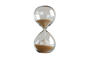 Pristine Hourglass PNG Isolated on Transparent Background