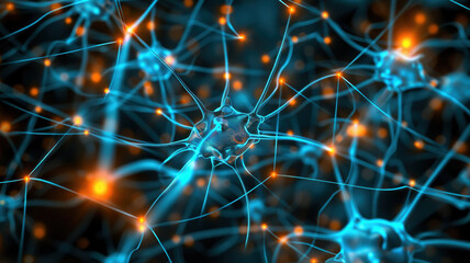 Glowing Abstract Neural Networks