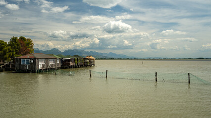 Naklejka premium Albania a natural jewel on the Balkan Lagoon of Patok
