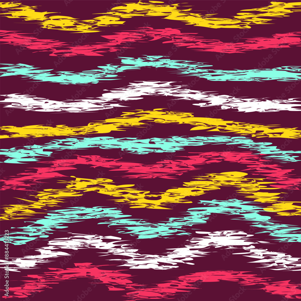 Poster modern abstract shape wavy lines background