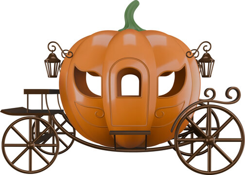 Pumpkin Carriage | Mouse Pumpkin Carriage | Mouse