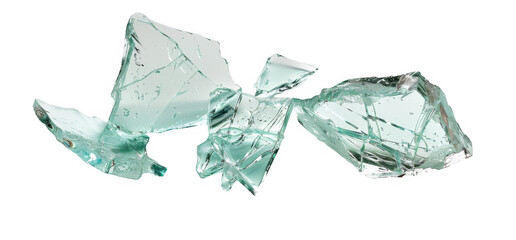 Broken Glass Pieces