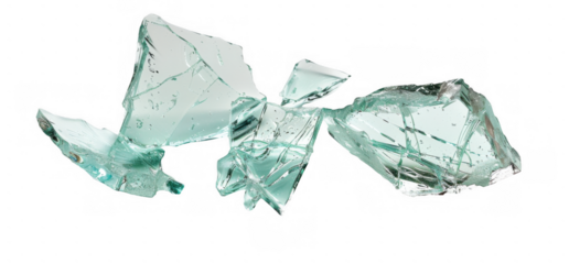 Broken Glass Pieces