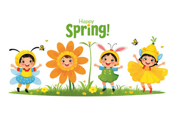 Fototapeta premium Happy Spring!