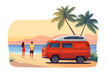 Vacation Vibes: A Couple's Beach Escape