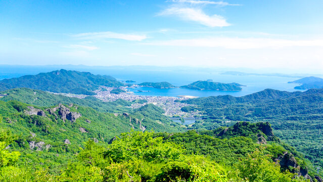 瀬戸内海国立公園の寒霞渓