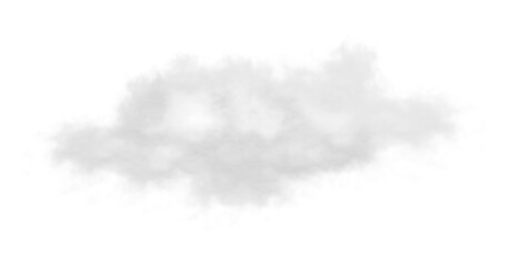 Fototapeta premium cloud transparent, Realistic cloud on transparent ,Creative design using realistic transparent cloud on nature.