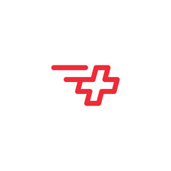 Fast medical logo design
