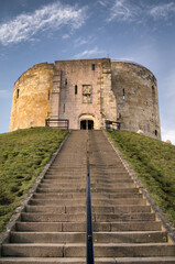 York Castle in the city of York