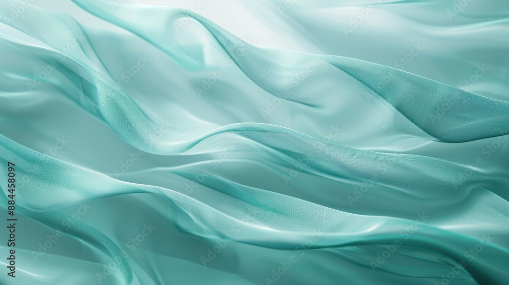 Poster soft-focus abstract teal background with gentle textures and gradients