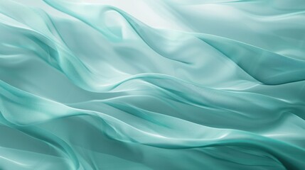 Fototapeta premium Soft-focus abstract teal background with gentle textures and gradients