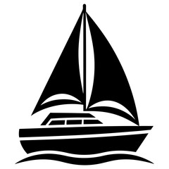 illustration of a ship vector 