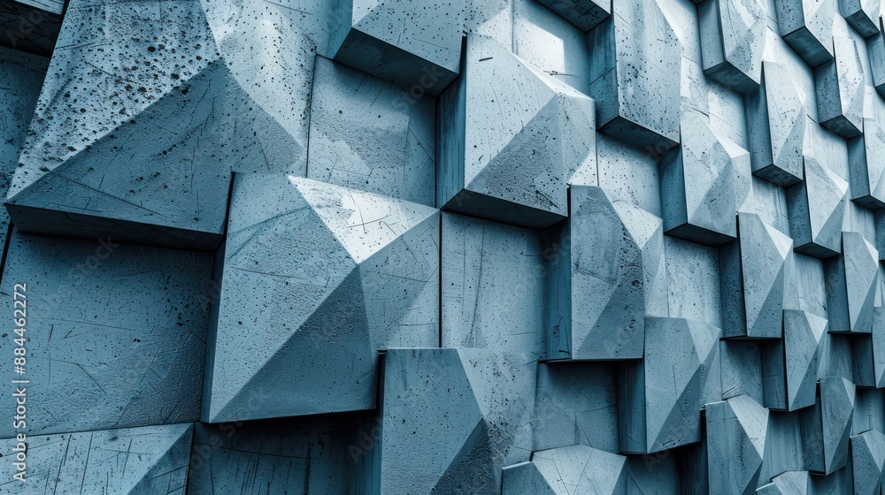 Leinwandbilder abstract repetitive patterns and motifs in a textured and layered composition