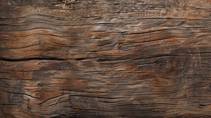 Obraz premium Surface of the old brown wood texture. Old dark textured wooden background. Top view.