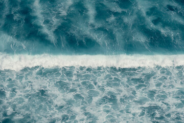 ocean waves at Uluwatu, Bali