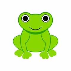 green frog cartoon
