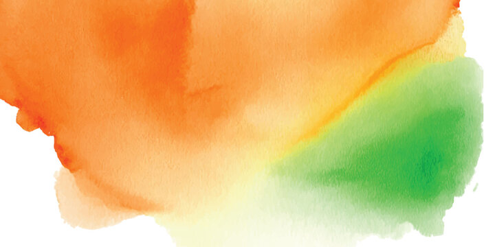 Indian tri watercolor  background vector file 