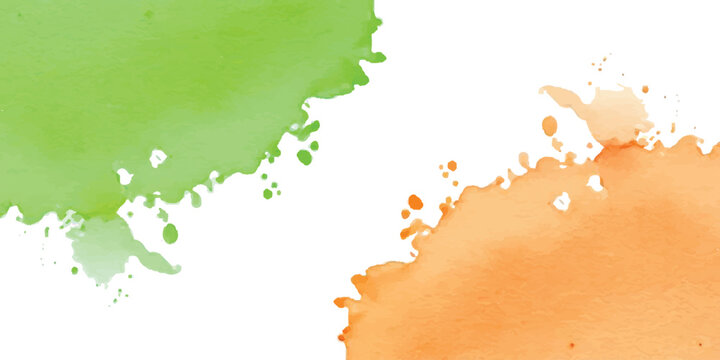 Indian tri watercolor  background vector file 