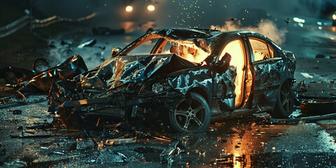 car accident claim.generative ai