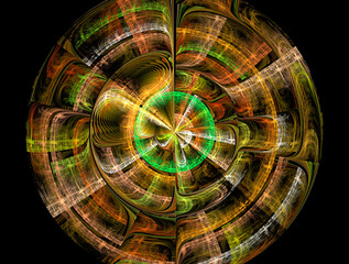 Imaginatory fractal abstract background Image