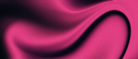 Abstract Noisy Deep Pink Colored Grainy Gradient Background Blurry Noise Trendy Grain Backgrounds For Banner, Poster, Wallpaper, Backdrop, Presentation