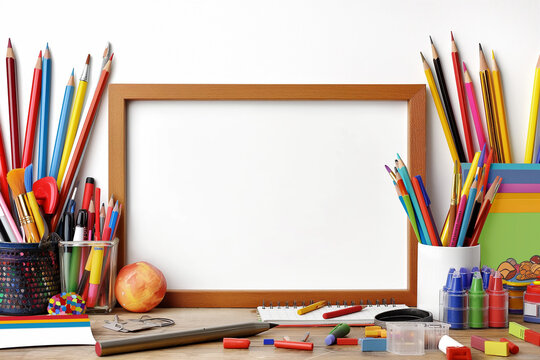  back to school card background frame image